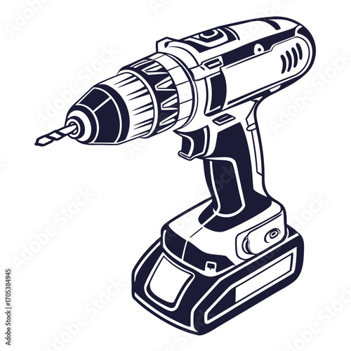 vector illustration of electric guitar