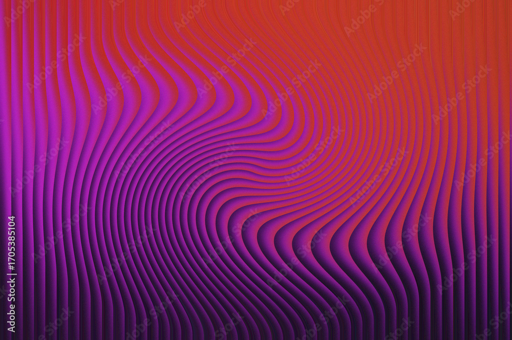 Obraz premium Abstract swirling gradient background with vertical lines and vibrant colors