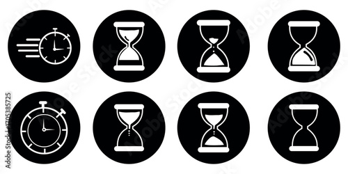 hourglass icon. hourglass icon pixel