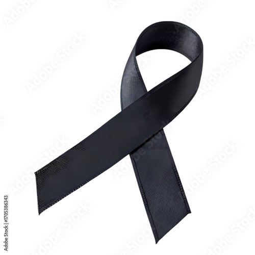 Black Ribbon: Symbol of Mourning, Remembrance, and Support