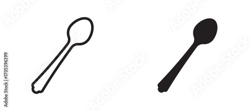 Tablespoon icons set for apps and web.