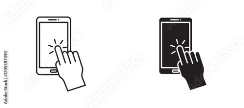 Self service icons set for apps and web.