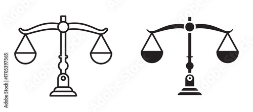 Scale icons set for apps and web.