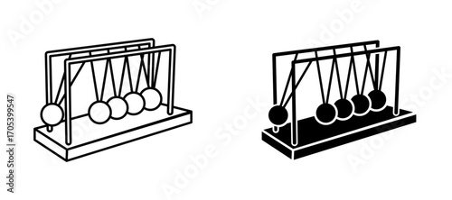 Momentum icons set for apps and web.