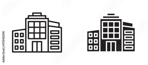 Enterprise icons set for apps and web.