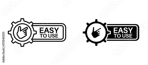 Easy to use icons set for apps and web.