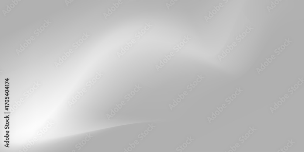 Obraz premium Best silver background with metal mirror texture. Chrome gradient surface with light gloss simple premium disign