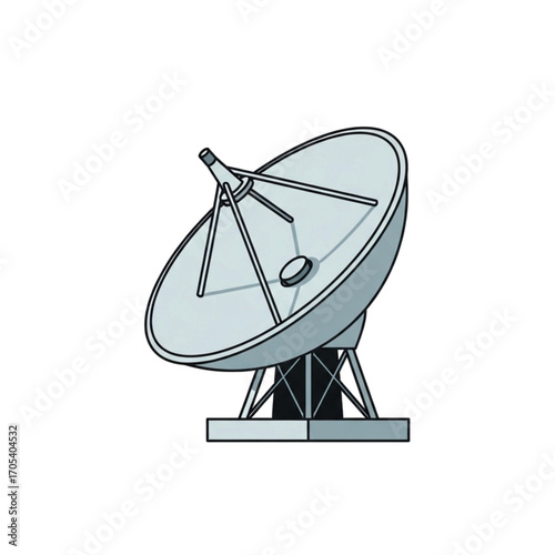 Satellite Dish Antenna for Communication and Broadcasting 1.