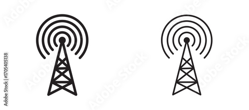 Cellular icons set for apps and web.