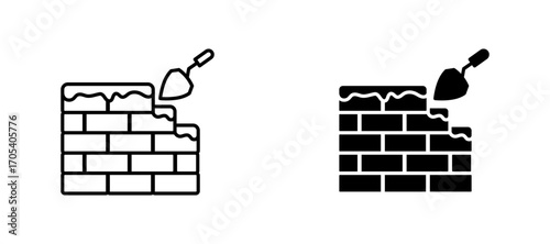 Brickwork icons set for apps and web.
