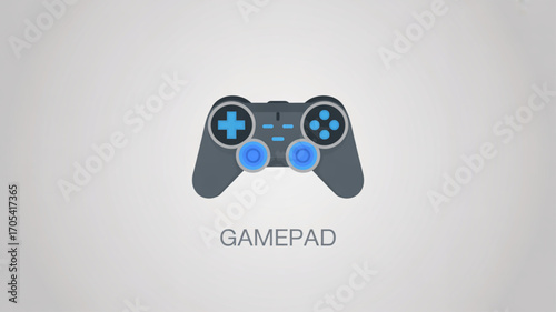 Gamepad illustration, a symbol of gaming and entertainment, inviting players to immerse themselves in virtual worlds