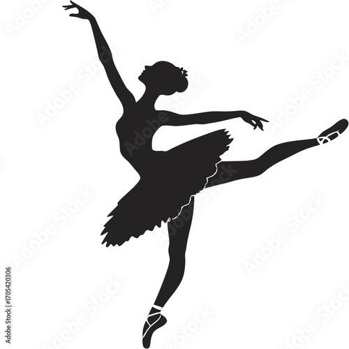 ballet dancer silhouette