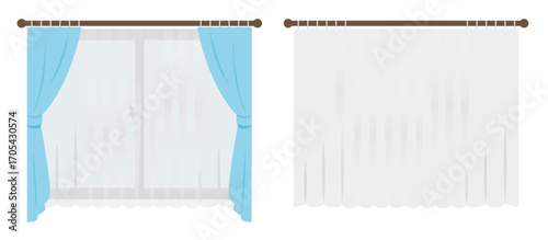 Curtain illustration