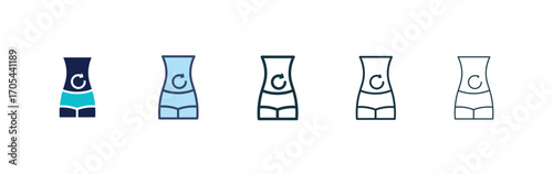 Metabolism icons vectors for apps and web.