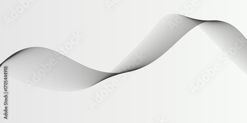 Black lines with wavy effect.