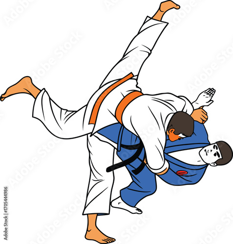 judo action