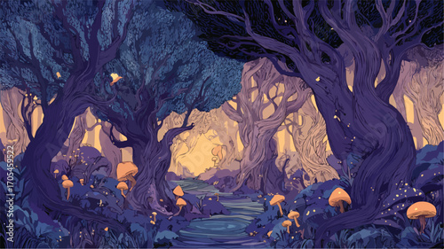 Enchanting and Magical Illustration: A Visual Feast of Mystery and Wonder
