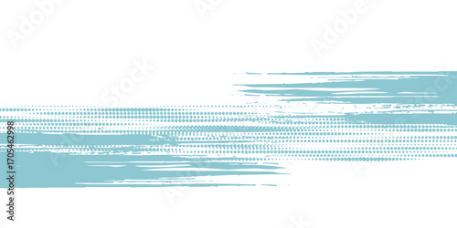 Abstract touch paints grunge sky blue gradation