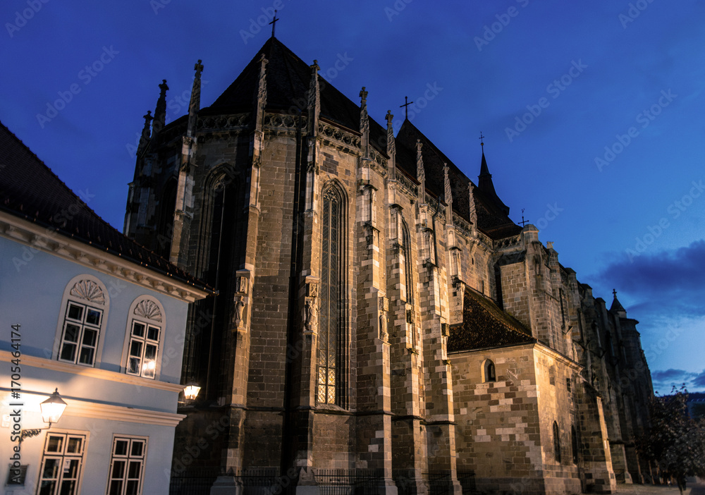 Fototapeta premium Photo of the Black church