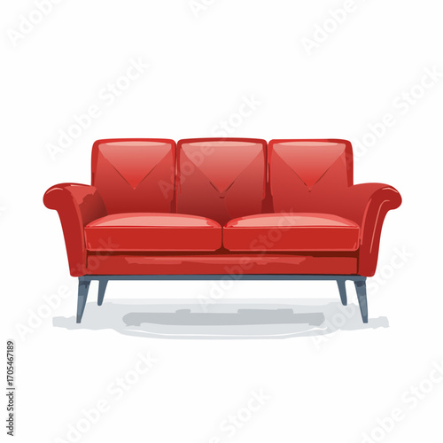 Rote Couch