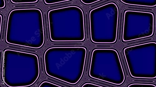 abstract background with blue and silver Motion Graphic Background