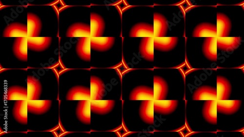 burning candles on a dark background Motion Graphic Background