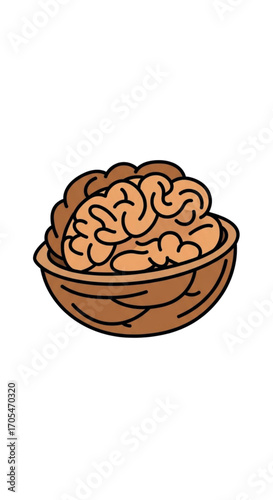 Brain in a Walnut Shell.