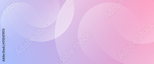 abstract background .blue and pink gradation. circle effect style, layered translucent circles creating a dreamy, romantic, and elegant abstract design. vector illustration.