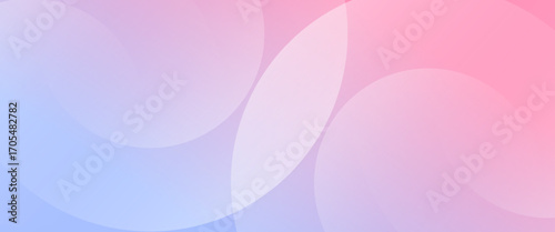 abstract background .blue and pink gradation. circle effect style, layered translucent circles creating a dreamy, romantic, and elegant abstract design. abstract circle background.