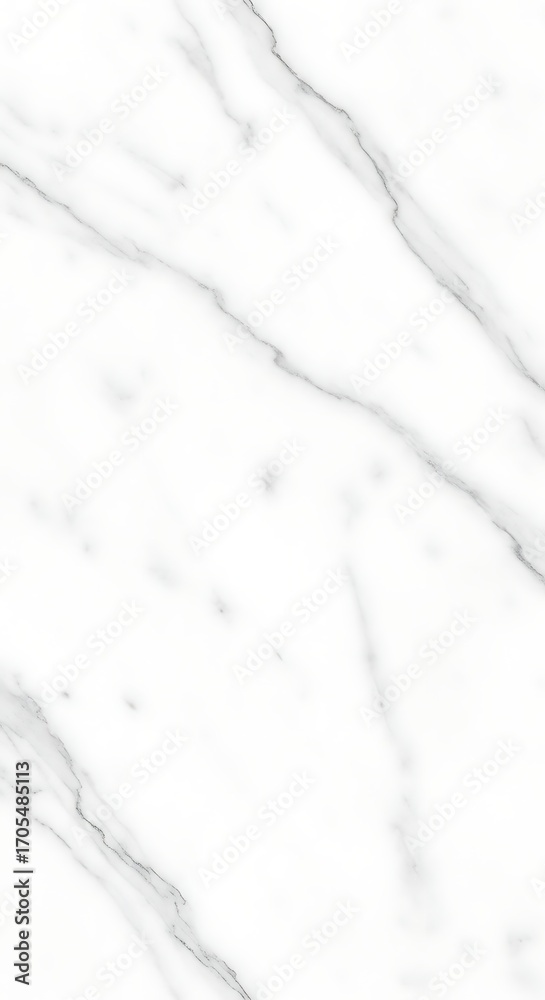 Obraz premium Elegant white marble texture with subtle gray veining and speckles