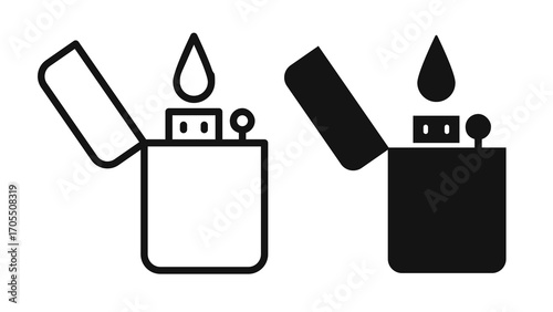 Lighter Icon vector for apps and web
