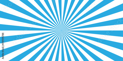 Abstract blue retro with sunburst pattern colorful design. Modern stipes line ray grunge design beam pattern texture. Funky ray elements themes Swirling pattern.