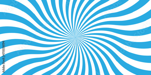 Abstract blue retro with sunburst pattern colorful design. Modern stipes line ray grunge design beam pattern texture. Funky ray elements themes Swirling pattern.