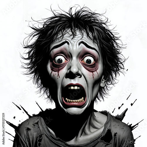 scary halloween monster