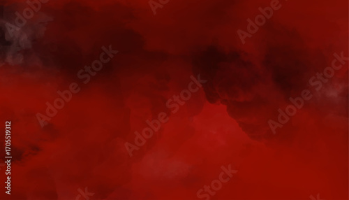 Dark Red Smoke Cloud Abstract Background