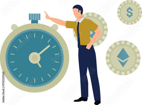 Boy having over time
