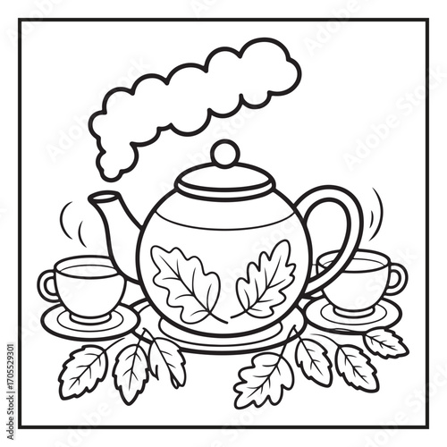 Autumn Coloring Pages – Fall Leaves, Pumpkins, Harvest and Seasonal Designs for Kids and Adults