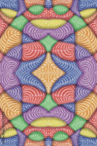 Abstract, scribbling, Doodle, lines of various colors forming an indeterminate shape to create an image, creating an image, multi-colored lines, print, patterns.