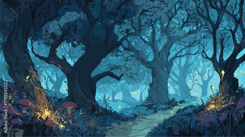 Enchanting and Magical Illustration: A Visual Feast of Mystery and Wonder
