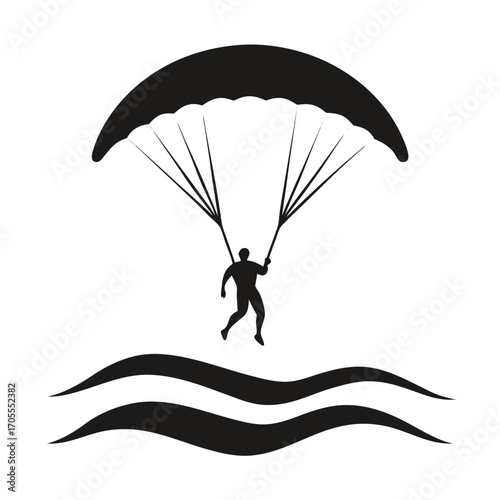 Paragliding Silhouette