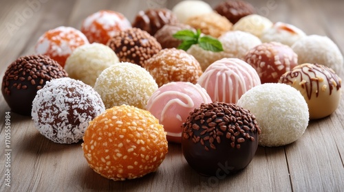 Assorted Gourmet Chocolate Truffles