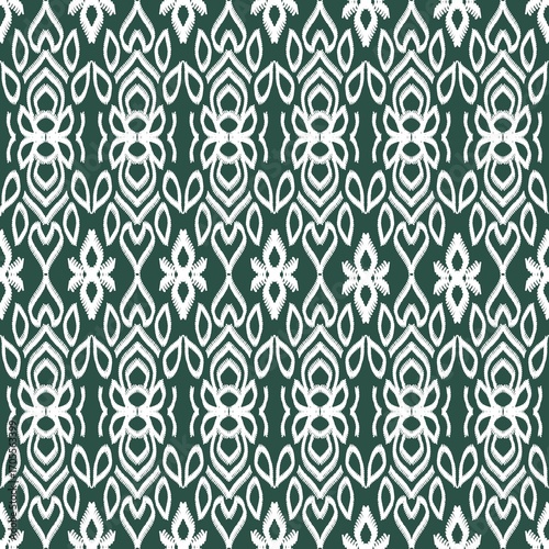 ikat fabric pattern