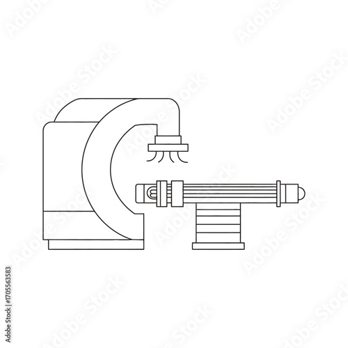 mri scan machine medical imaging device for diagnostic procedures in hospital healthcare technology for detecting illness medicine equipment