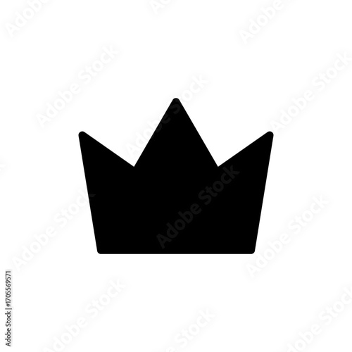 Crown icon vector for web and mobile app. crown sign and symbol