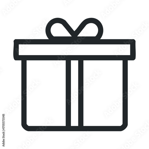 Gift box design for special occasions and celebrations. Vector illustration