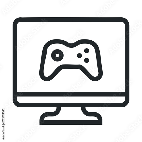 Gaming console design for modern digital entertainment setups. Vector illustration