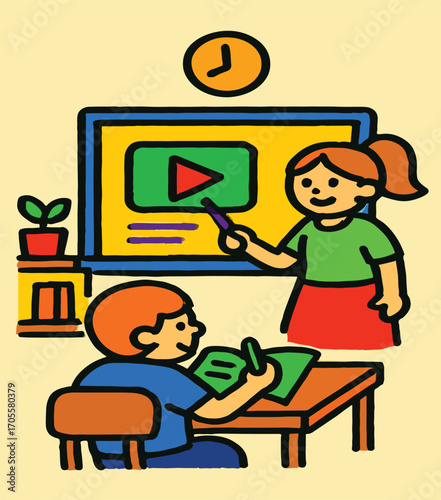 interactive smart classroom