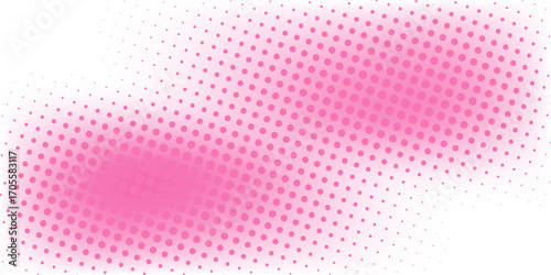 white polka dots pattern over hot pink useful as a background good effect simple art