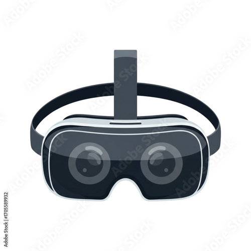 Virtual Reality Headset Technology Device.