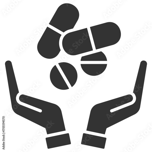 Drug Glyph Icon